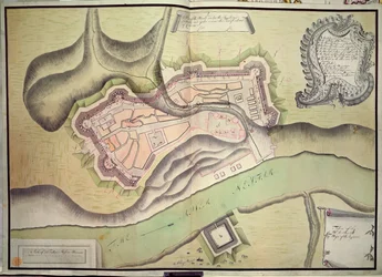 Karte von Cochin, Indien